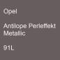 Preview: Opel, Antilope Perleffekt Metallic, 91L.